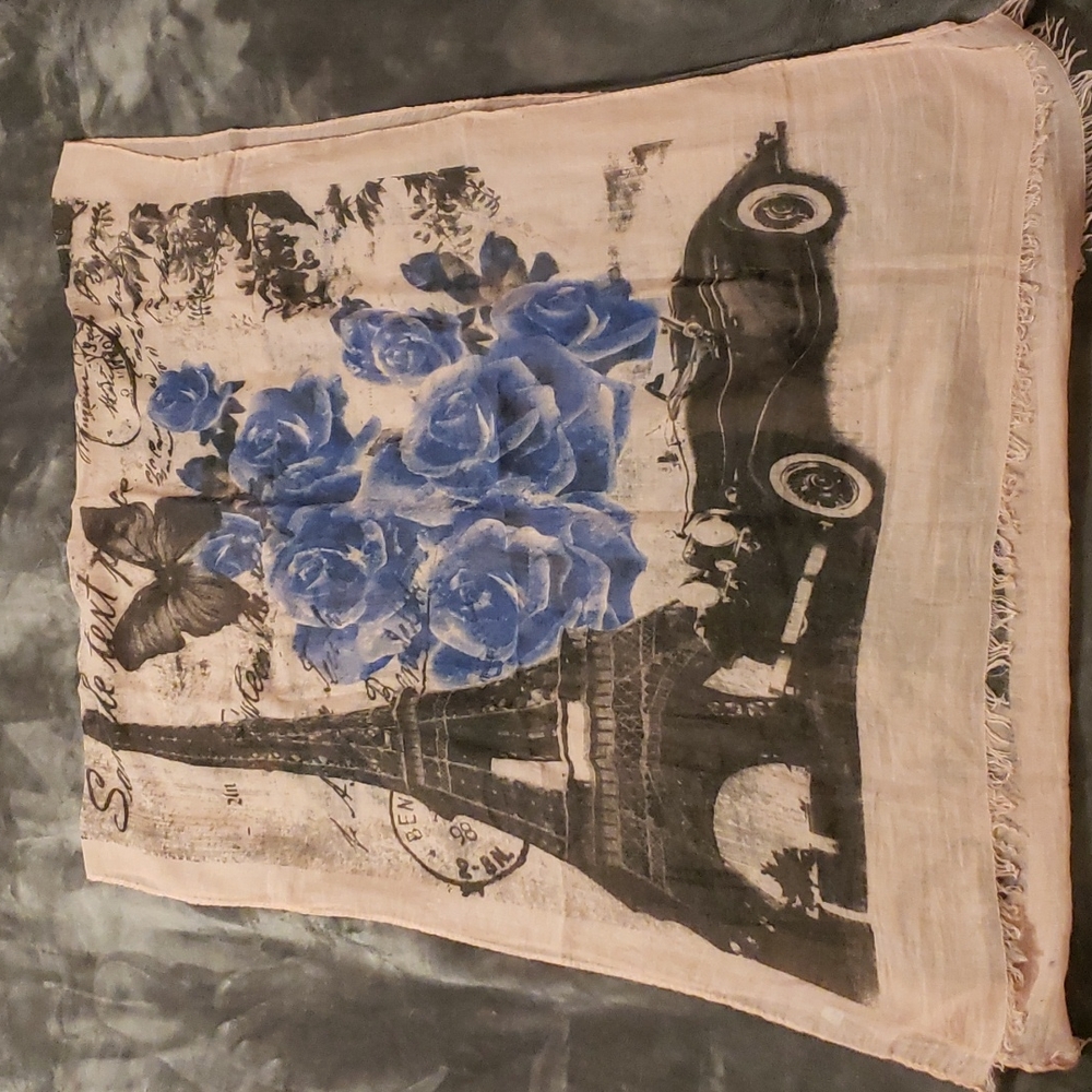 ☆☆☆Paris & Statue of Liberty Scarf